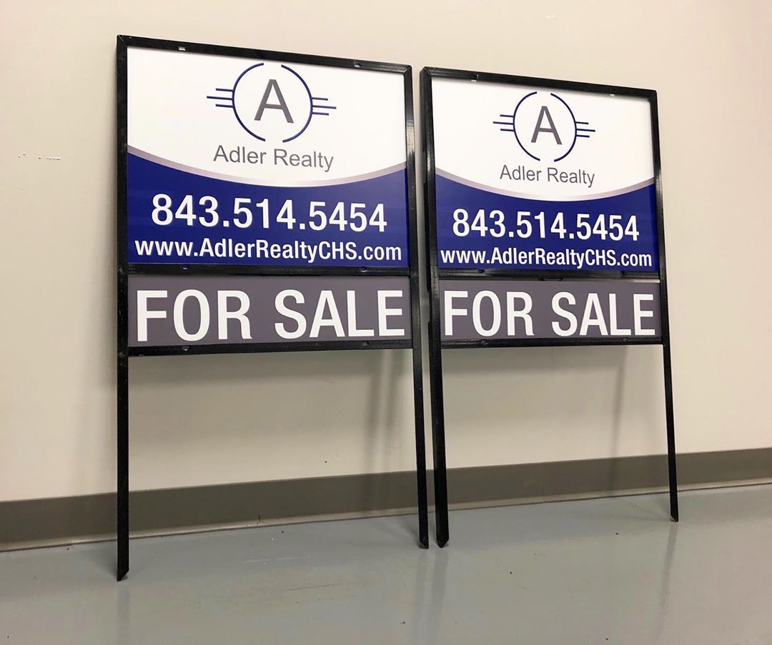 Custom Real Estate Signs And Frames Image360 Charleston Sc