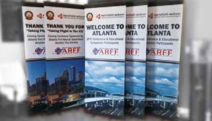 Retractable Banners for Hartsfield Jackson Int